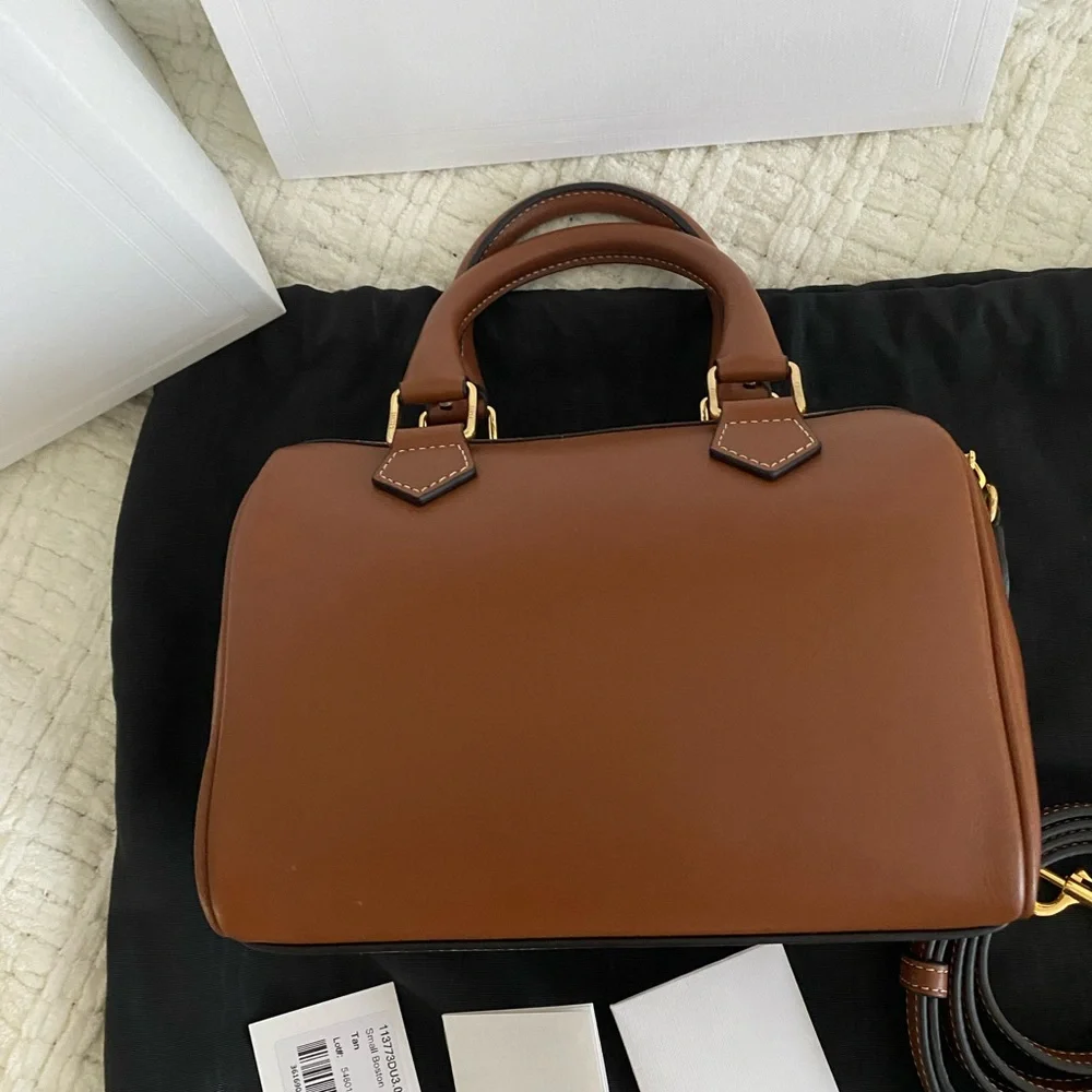 Celine Boston Small Tan Leather, Brand New - Picture 10 of 16
